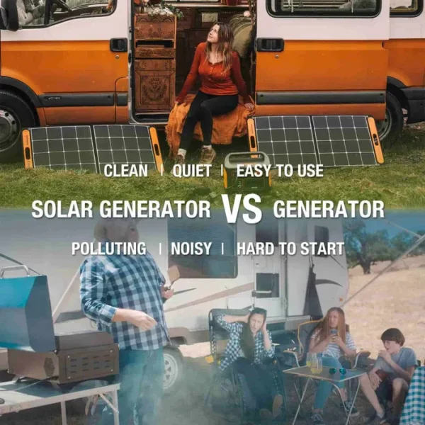 Jackery Solar Generator 1000 with Solar Saga - Image 5