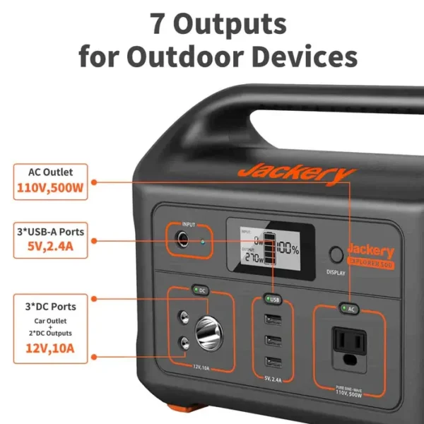 Jackery AC200MAX + 3*PV200 Battery Backup for Home - Image 7