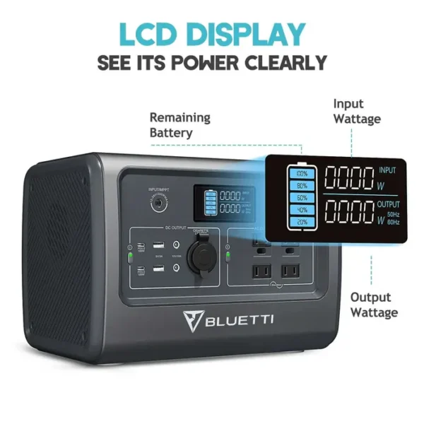 BLUETTI EB70S 800 Watt Portable Power Station - Image 9