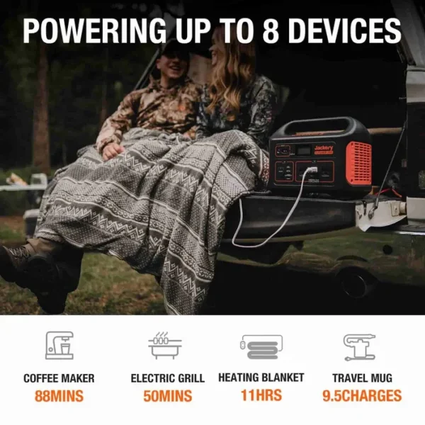 Jackery Solar Generator 1000 with Solar Saga - Image 4