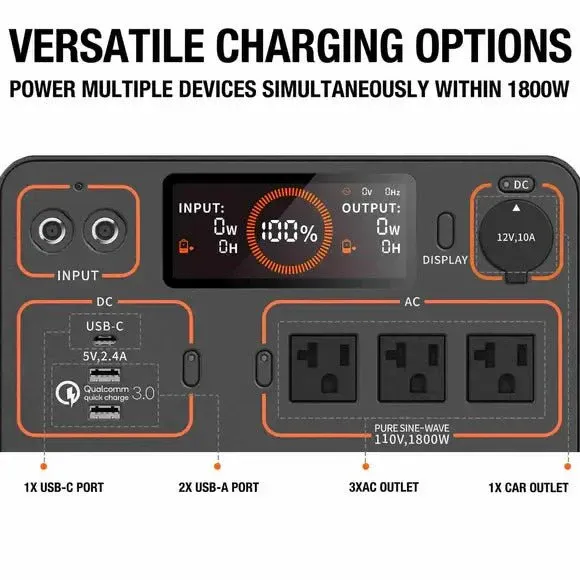Jackery Explorer 1500 Portable Power Station (Refurbished) - Image 5