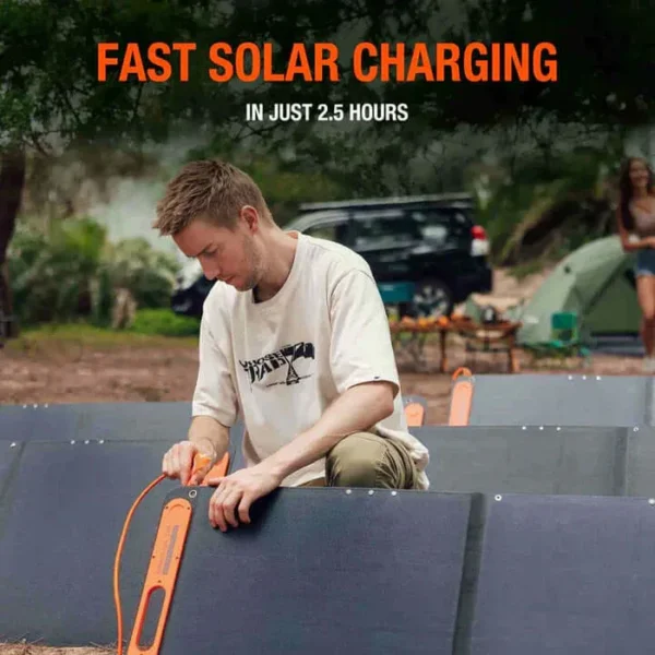 Jackery Solar Generator 2000 Pro with SolarSaga 200W - Image 2